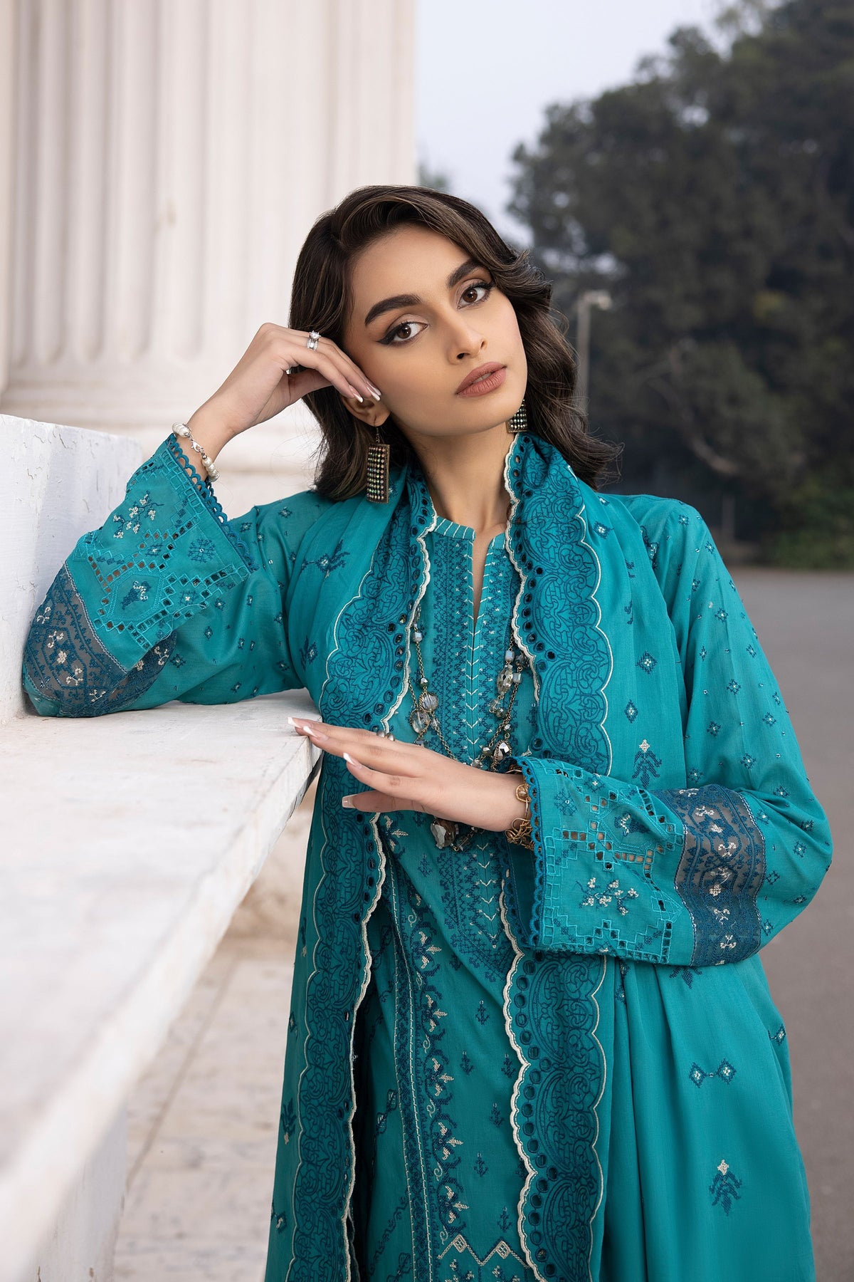 LSM | Spring Embroidered 24 | A-5 - Ladies Clothes 