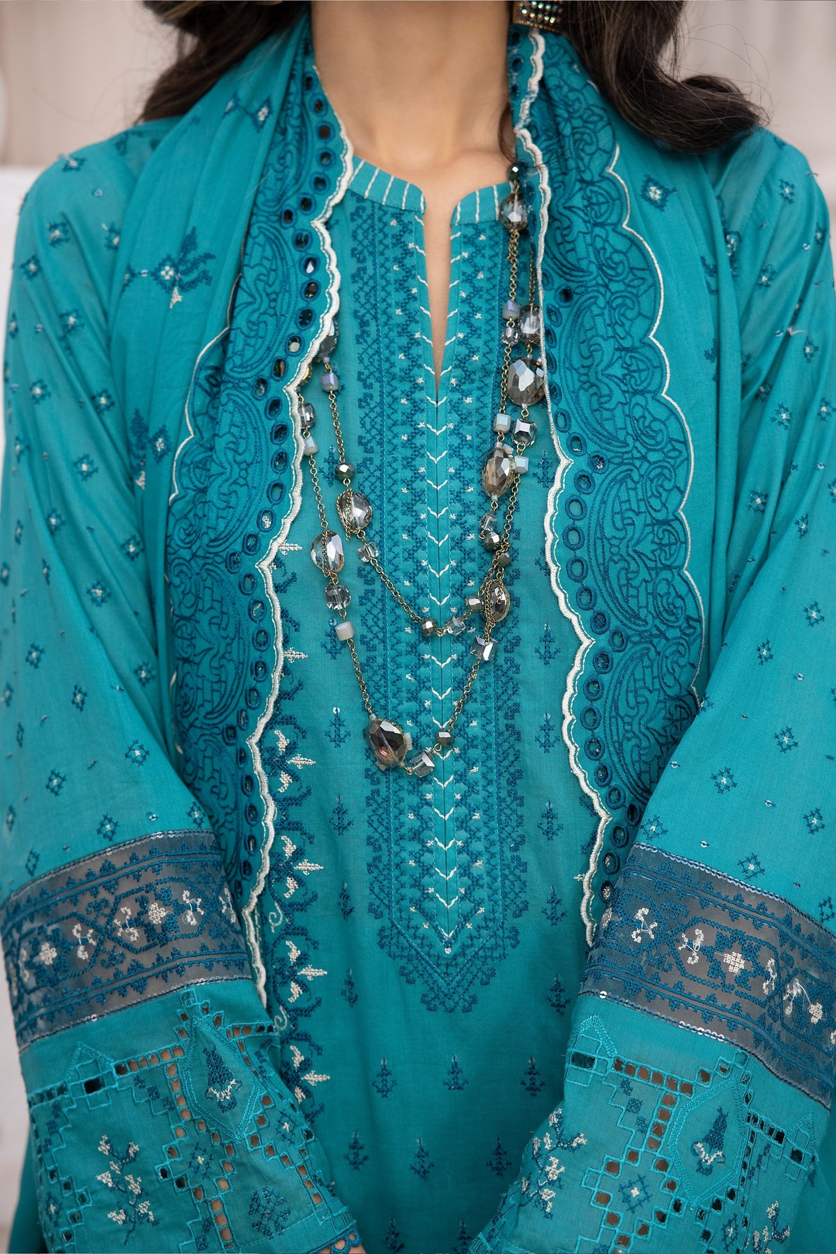 LSM | Spring Embroidered 24 | A-5 - Ladies Clothes 