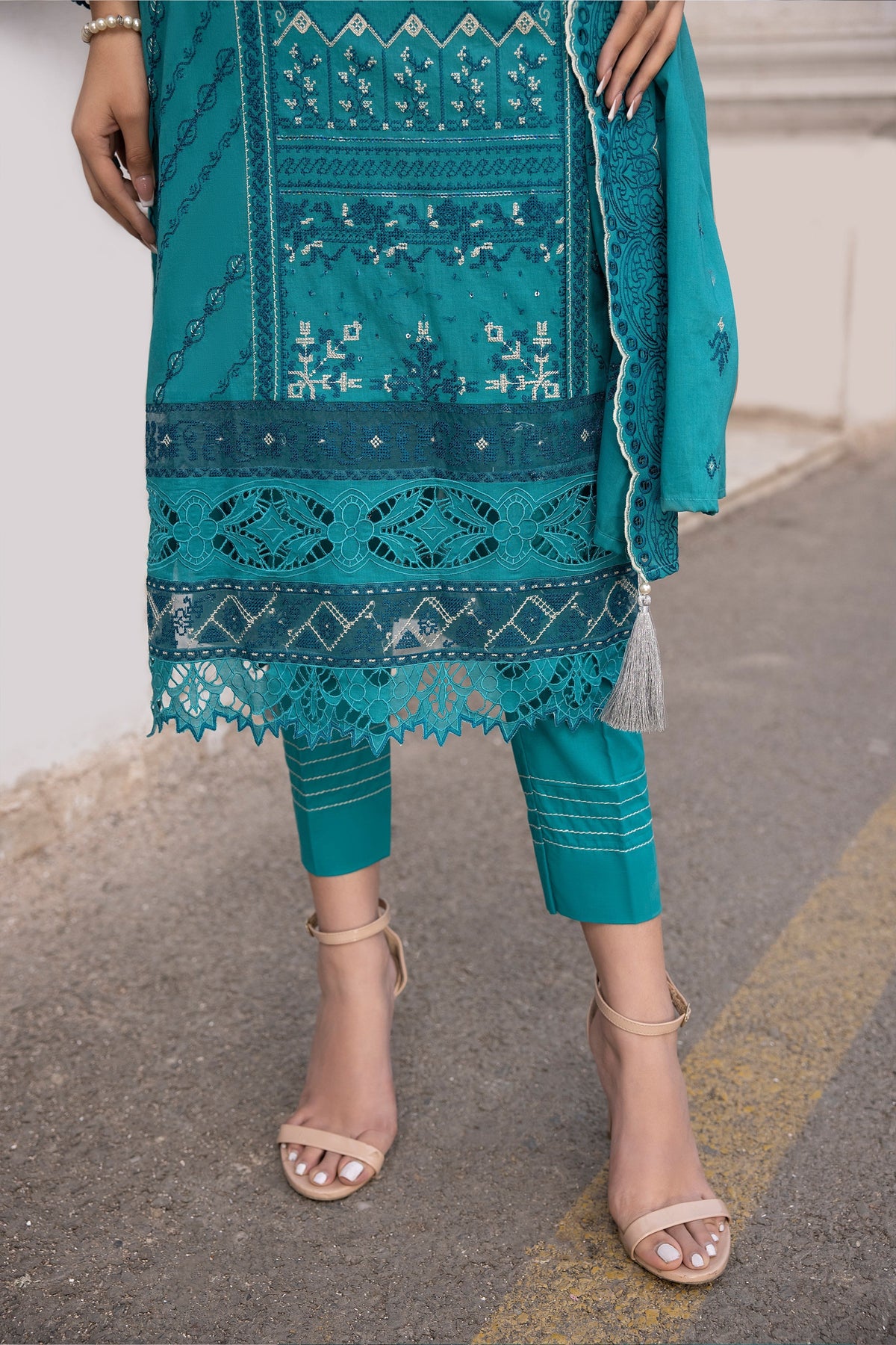 LSM | Spring Embroidered 24 | A-5 - Ladies Clothes 