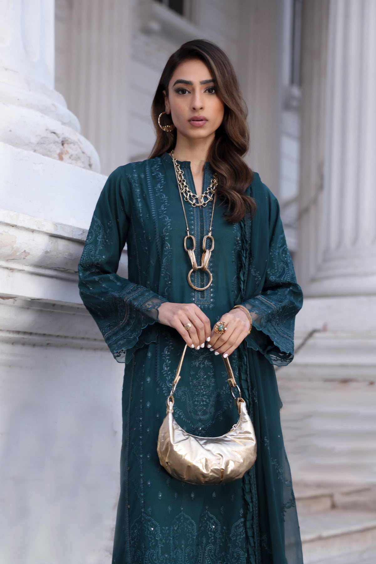 LSM | Spring Embroidered 24 | A-13 - Ladies Clothes 
