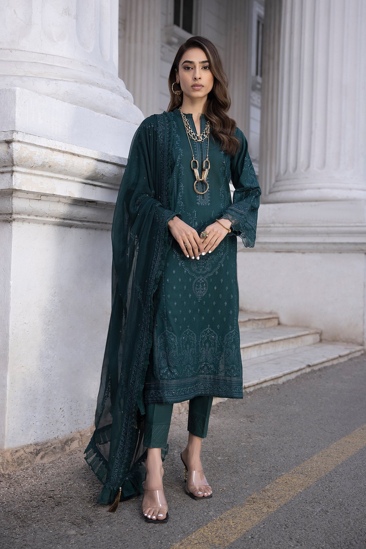 LSM | Spring Embroidered 24 | A-13 - Ladies Clothes 