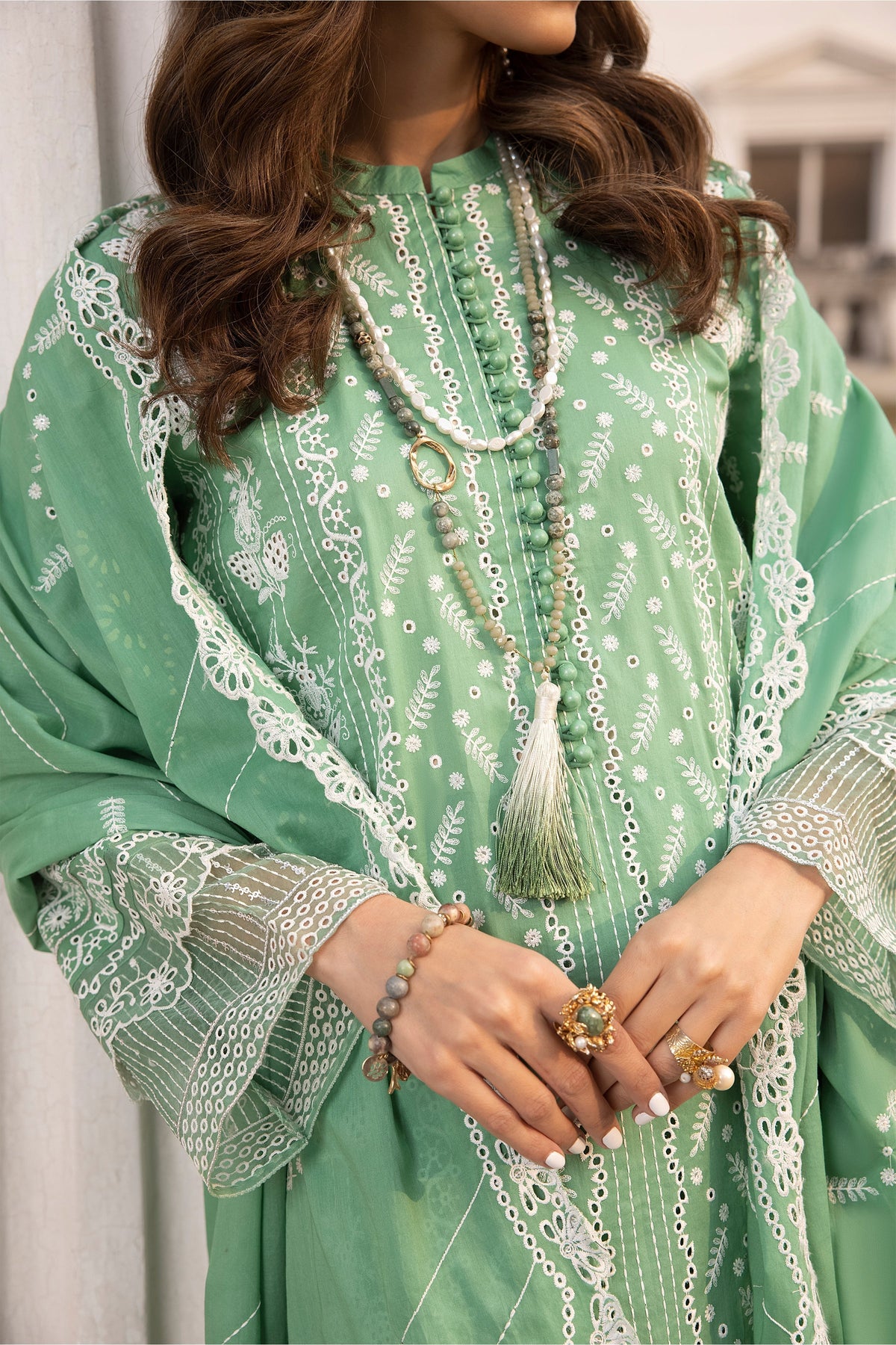 LSM | Spring Embroidered 24 | A-2 - Ladies Clothes 