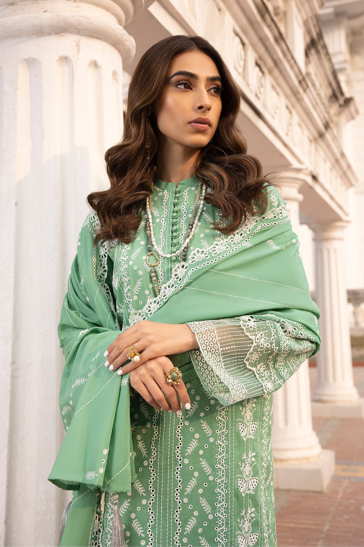 LSM | Spring Embroidered 24 | A-2 - Ladies Clothes 