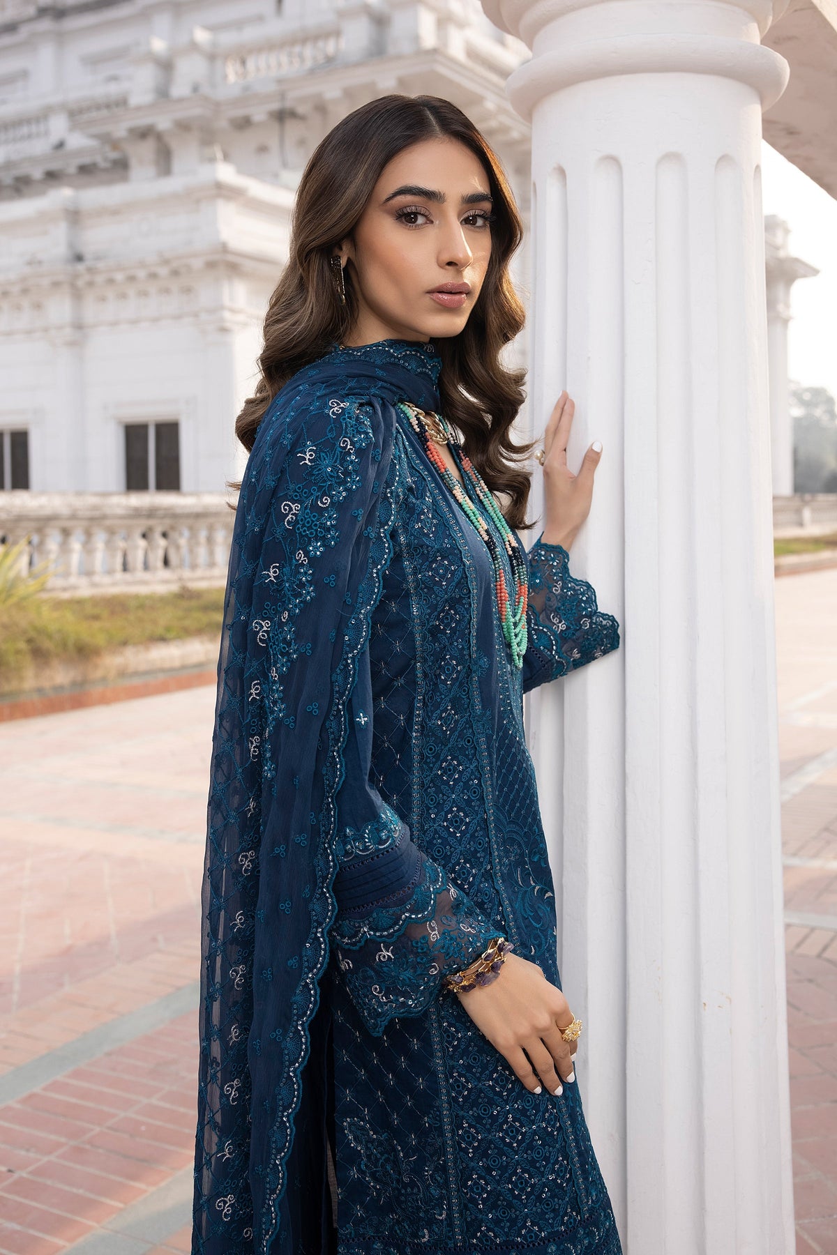 LSM | Spring Embroidered 24 | A-14 - Luxury 