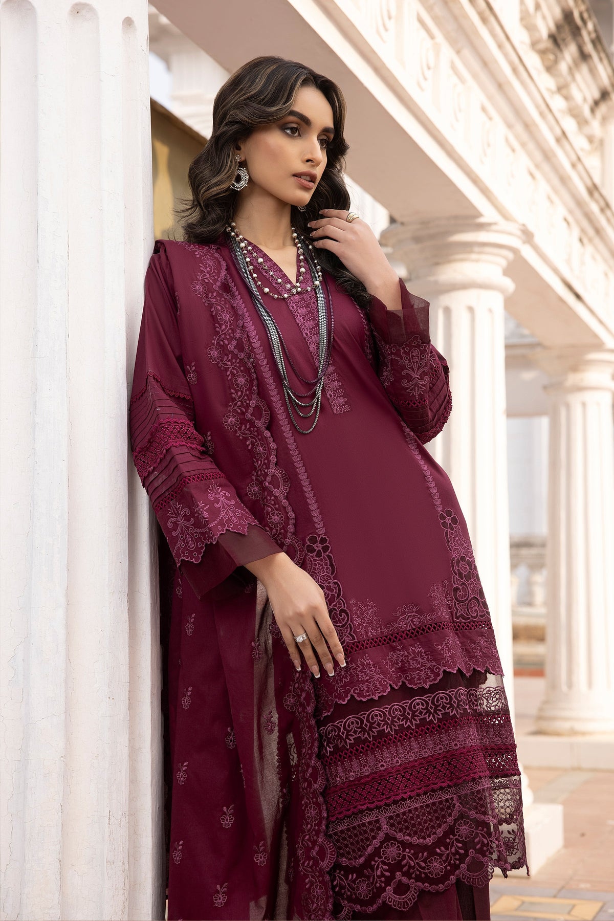 LSM | Spring Embroidered 24 | A-9 - Ladies Clothes 