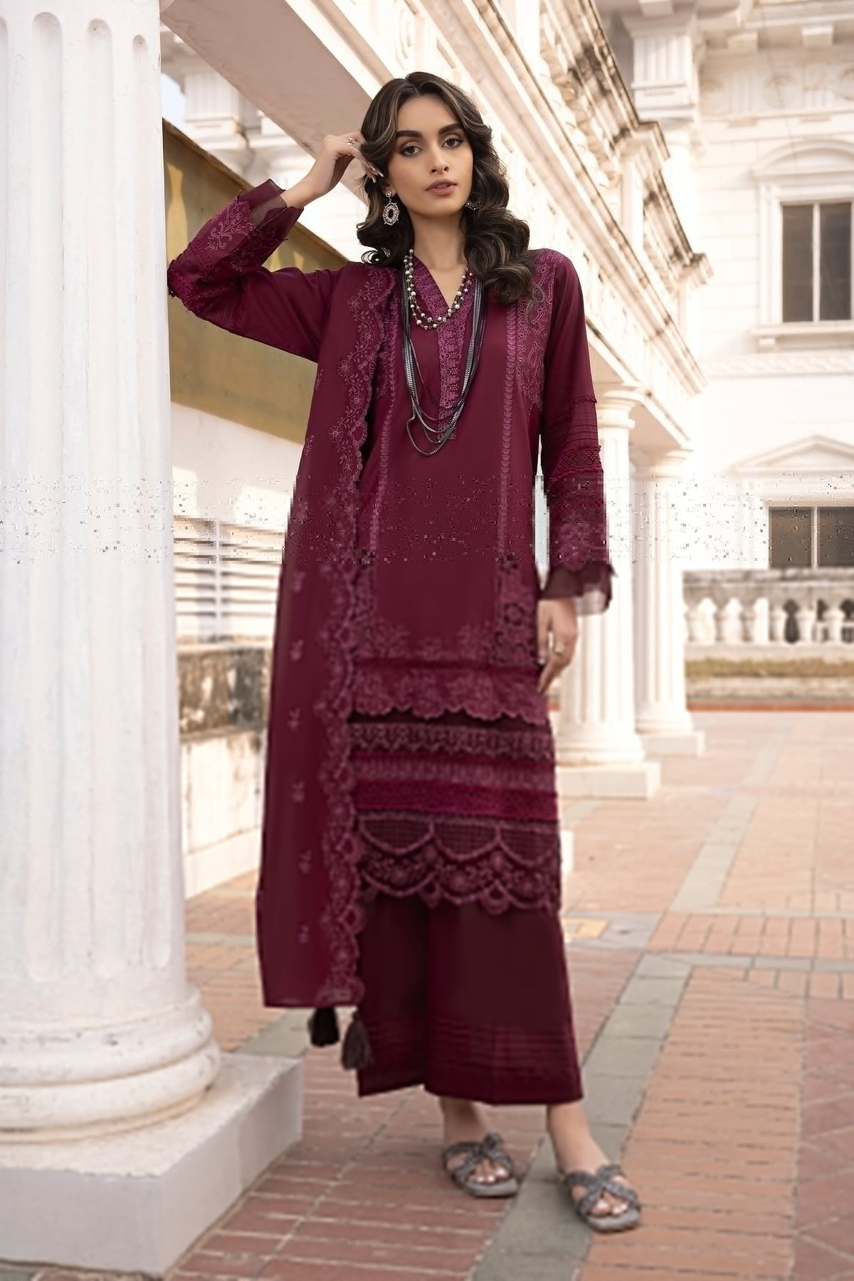 LSM | Spring Embroidered 24 | A-9 - Ladies Clothes 