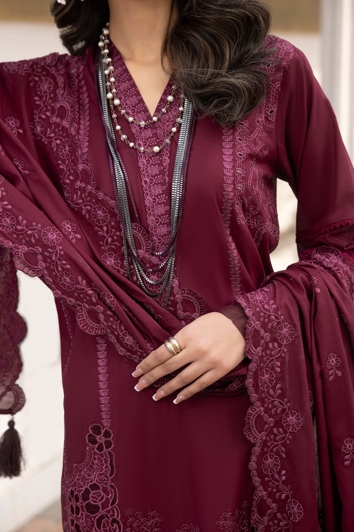 LSM | Spring Embroidered 24 | A-9 - Ladies Clothes 