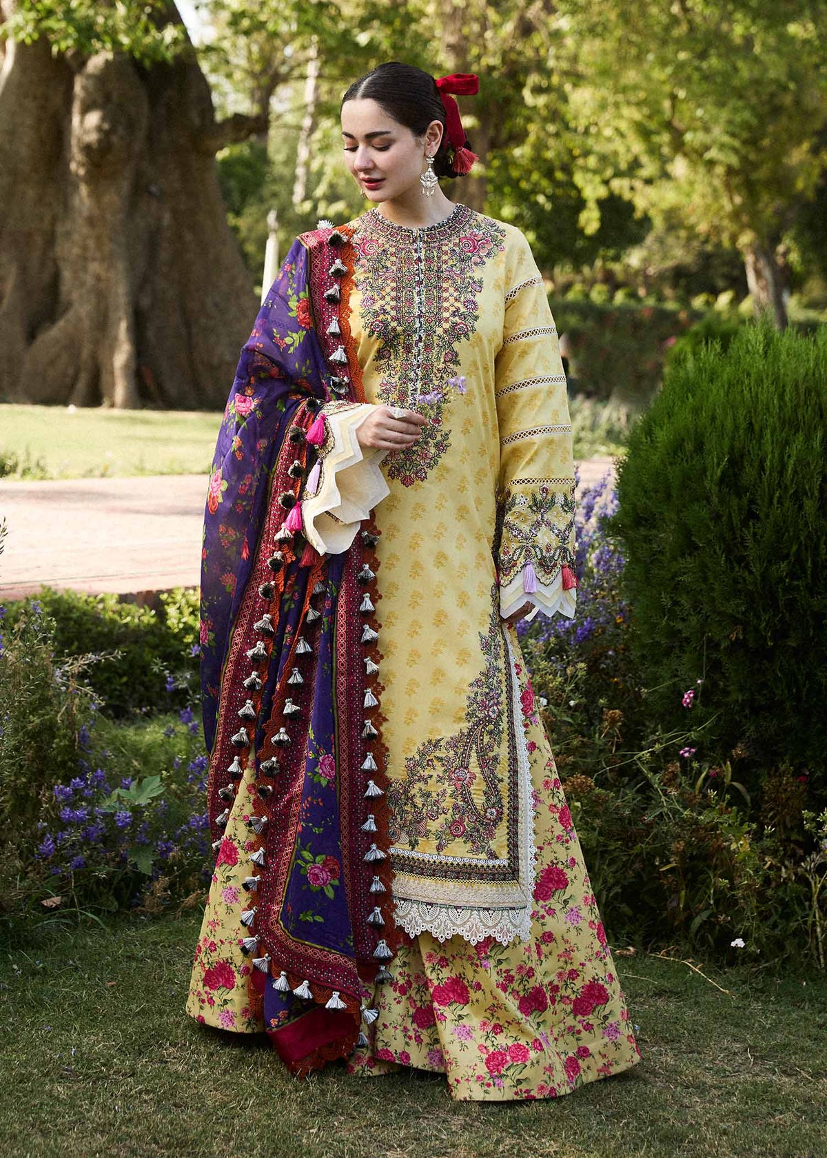 Hussain Rehar | SS Lawn 24 | Opal - Waniyas