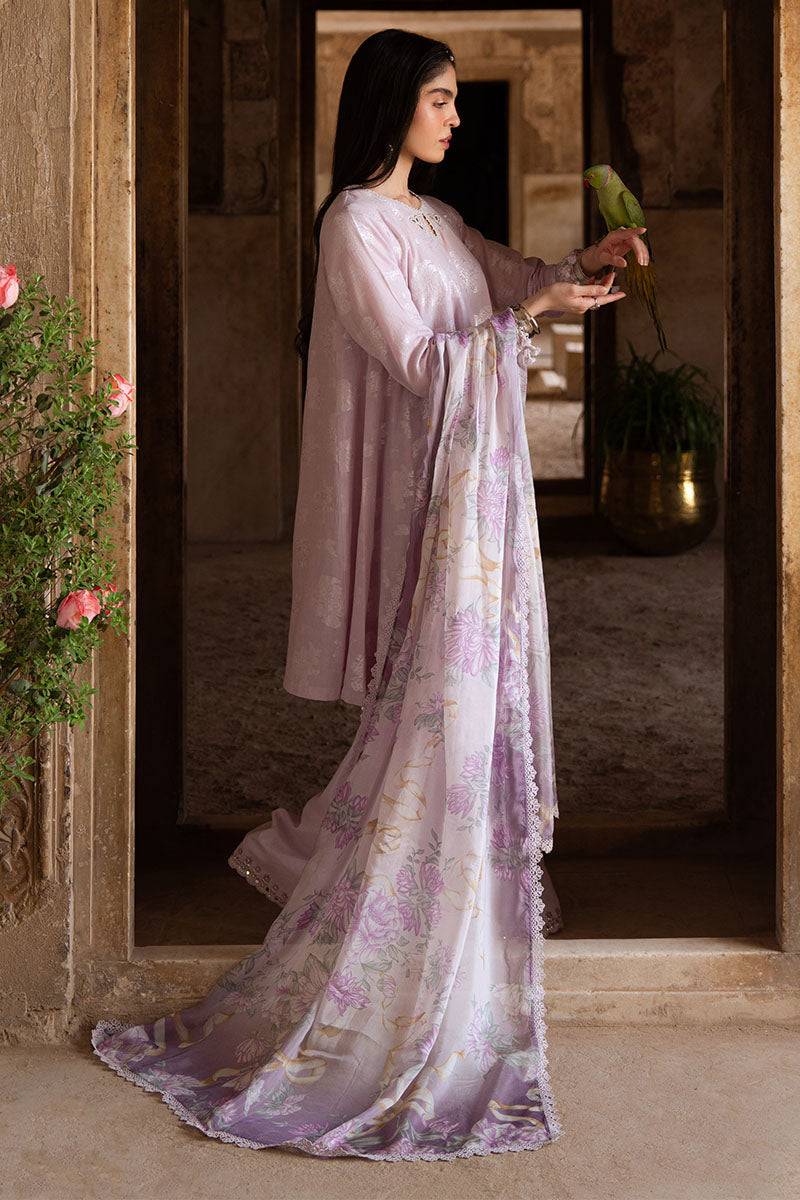 Cross Stitch | Eid Lawn Edit 25 | LAVENDER BLISS by Maria Faisal - Registered Vendor of : Cross Stitch - type : Ladies Clothes - 100% original wedding dresses