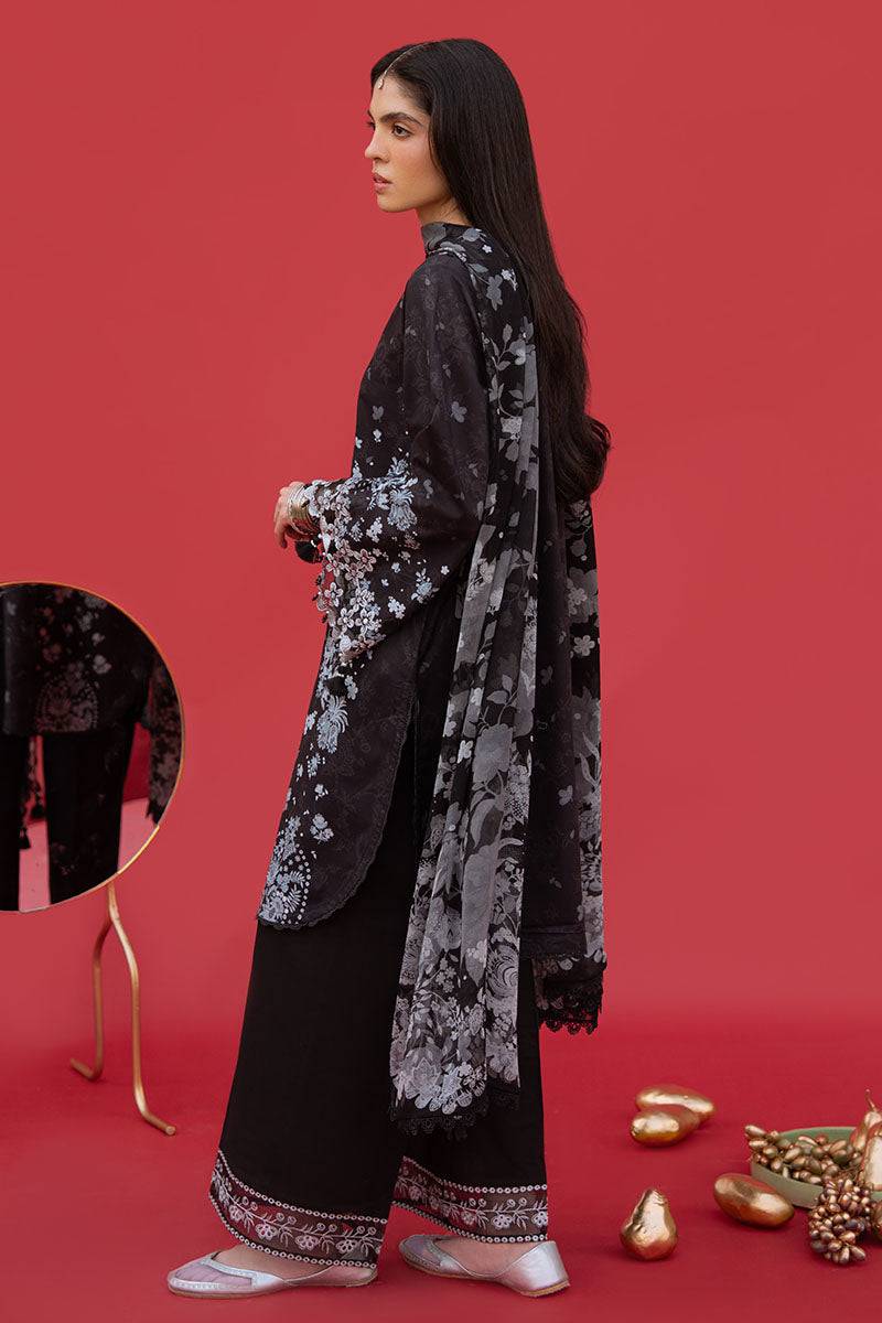 Cross Stitch | Eid Lawn Edit 25 | RAVEN WHISPER by Maria Faisal - Registered Vendor of : Cross Stitch - type : Ladies Clothes - 100% original wedding dresses