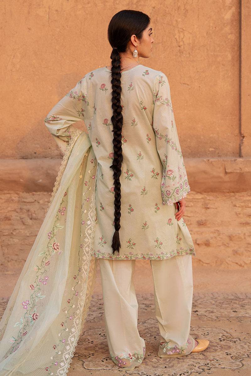 Cross Stitch | Eid Lawn Edit 25 | CITRINE AURA by Maria Faisal - Registered Vendor of : Cross Stitch - type : Ladies Clothes - 100% original wedding dresses