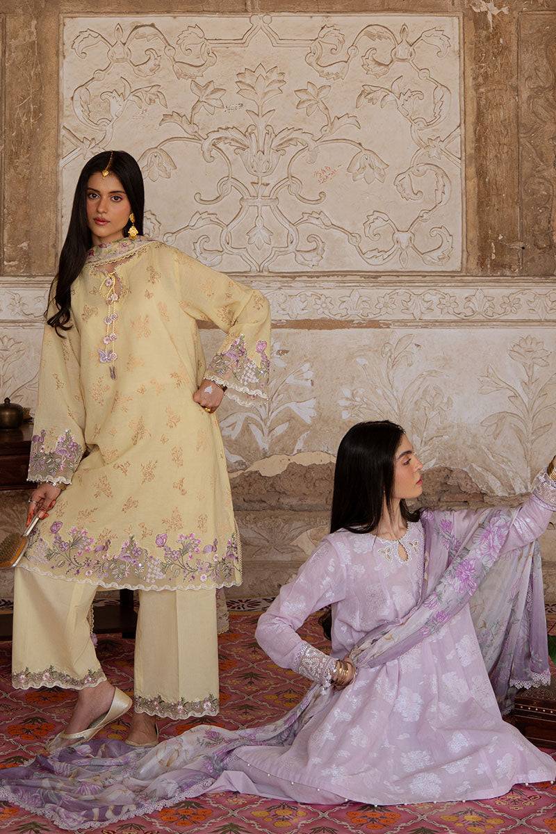 Cross Stitch | Eid Lawn Edit 25 | RADIANT MUSE by Maria Faisal - Registered Vendor of : Cross Stitch - type : Ladies Clothes - 100% original wedding dresses