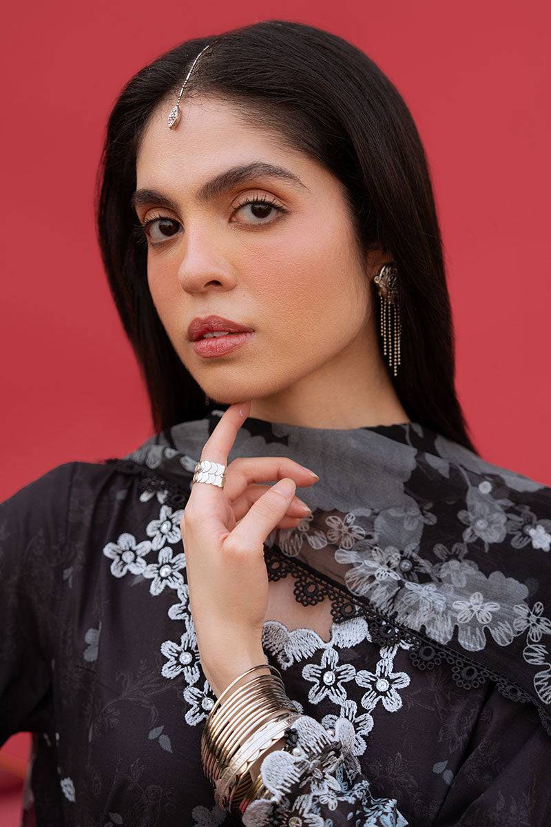 Cross Stitch | Eid Lawn Edit 25 | RAVEN WHISPER by Maria Faisal - Registered Vendor of : Cross Stitch - type : Ladies Clothes - 100% original wedding dresses