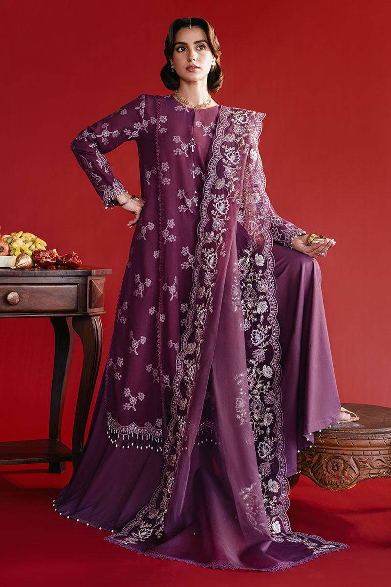 Cross Stitch | Eid Lawn Edit 25 | DEEP FLARE by Maria Faisal - Registered Vendor of : Cross Stitch - type : Ladies Clothes - 100% original wedding dresses