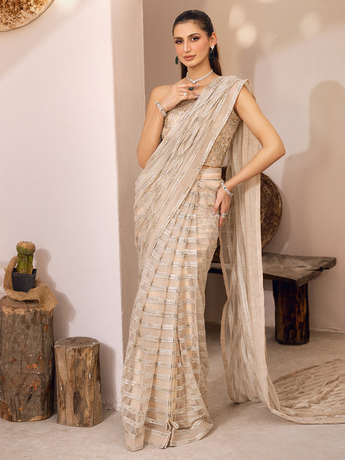 Epoque | Le Tresor Luxury Pret | ELANA - Wedding Dress - Maria Faisal