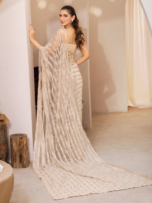 Epoque | Le Tresor Luxury Pret | ELANA - Wedding Dress - Maria Faisal