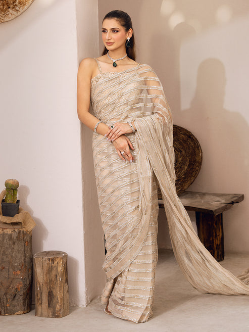 Epoque | Le Tresor Luxury Pret | ELANA - Wedding Dress - Maria Faisal