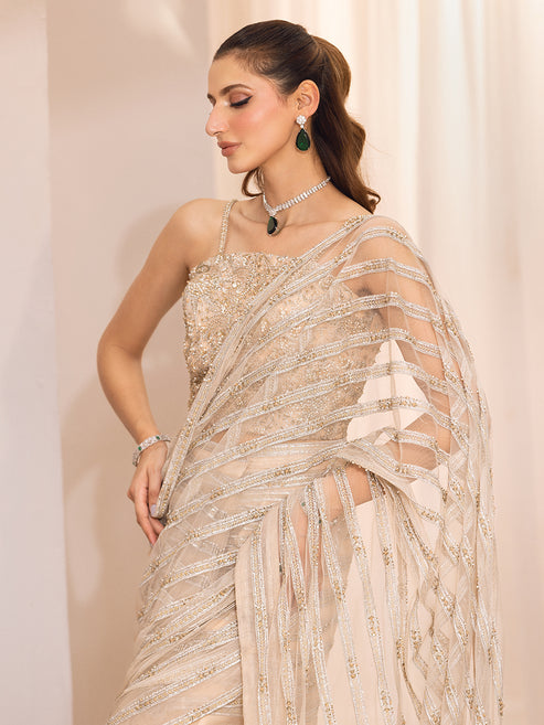 Epoque | Le Tresor Luxury Pret | ELANA - Wedding Dress - Maria Faisal