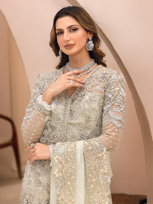 Epoque | Le Tresor Luxury Pret | OPALINE - Wedding Dress - Maria Faisal