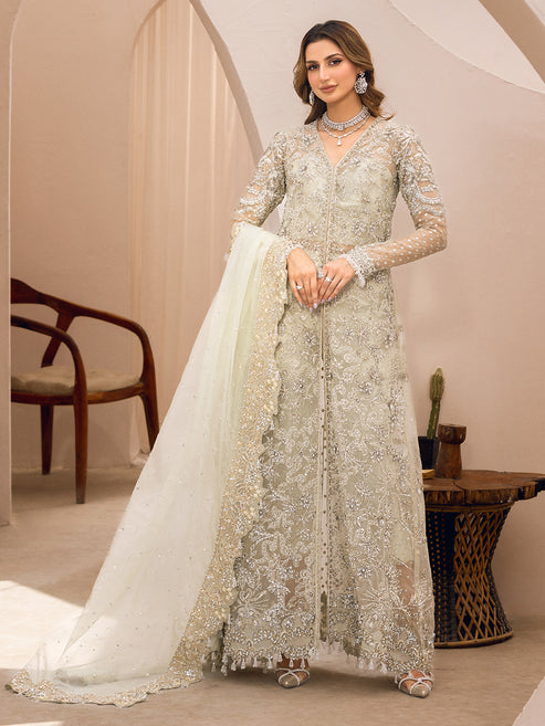 Epoque | Le Tresor Luxury Pret | OPALINE - Wedding Dress - Maria Faisal