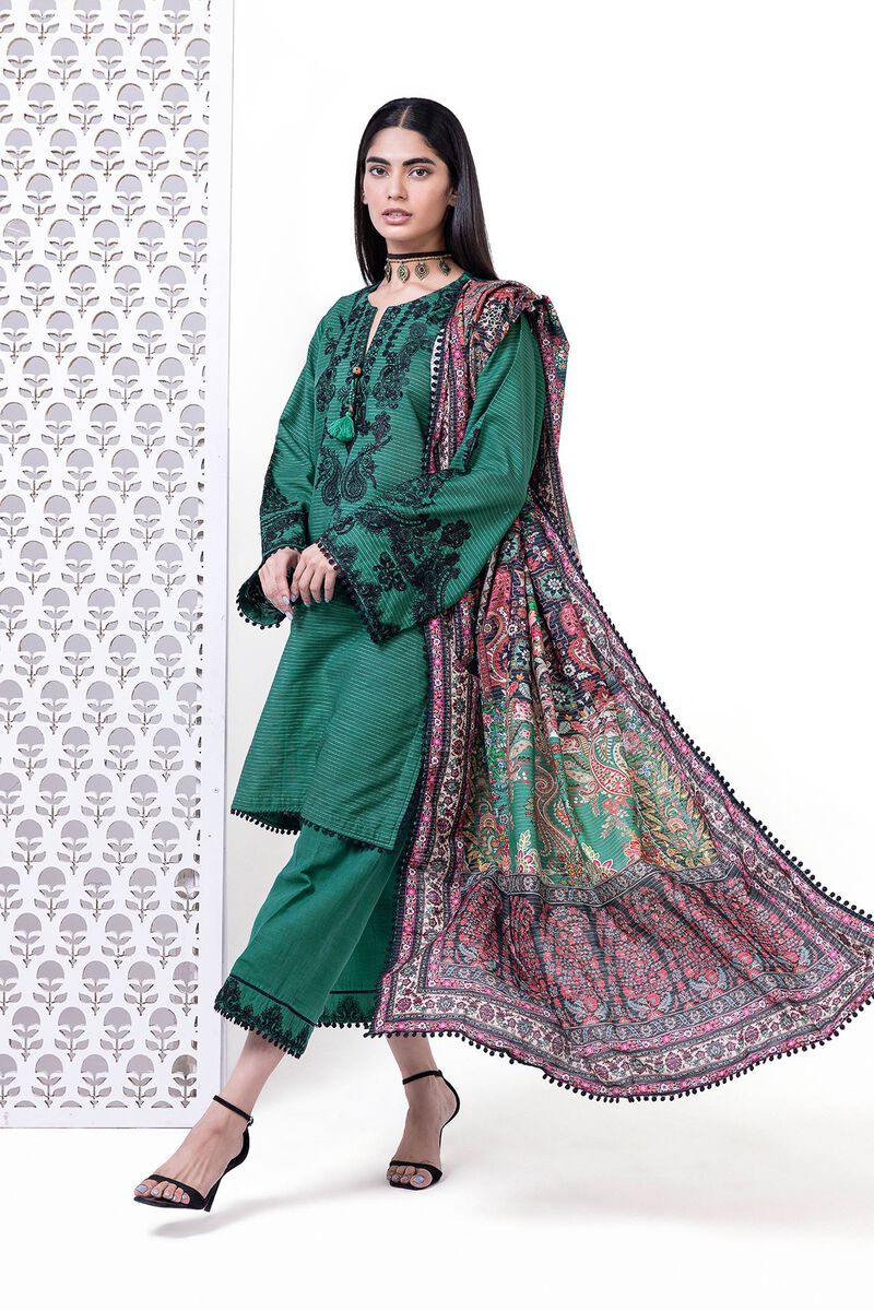 Khaadi | My Winter Mood | LKM10 - Ladies Clothes - Maria Faisal
