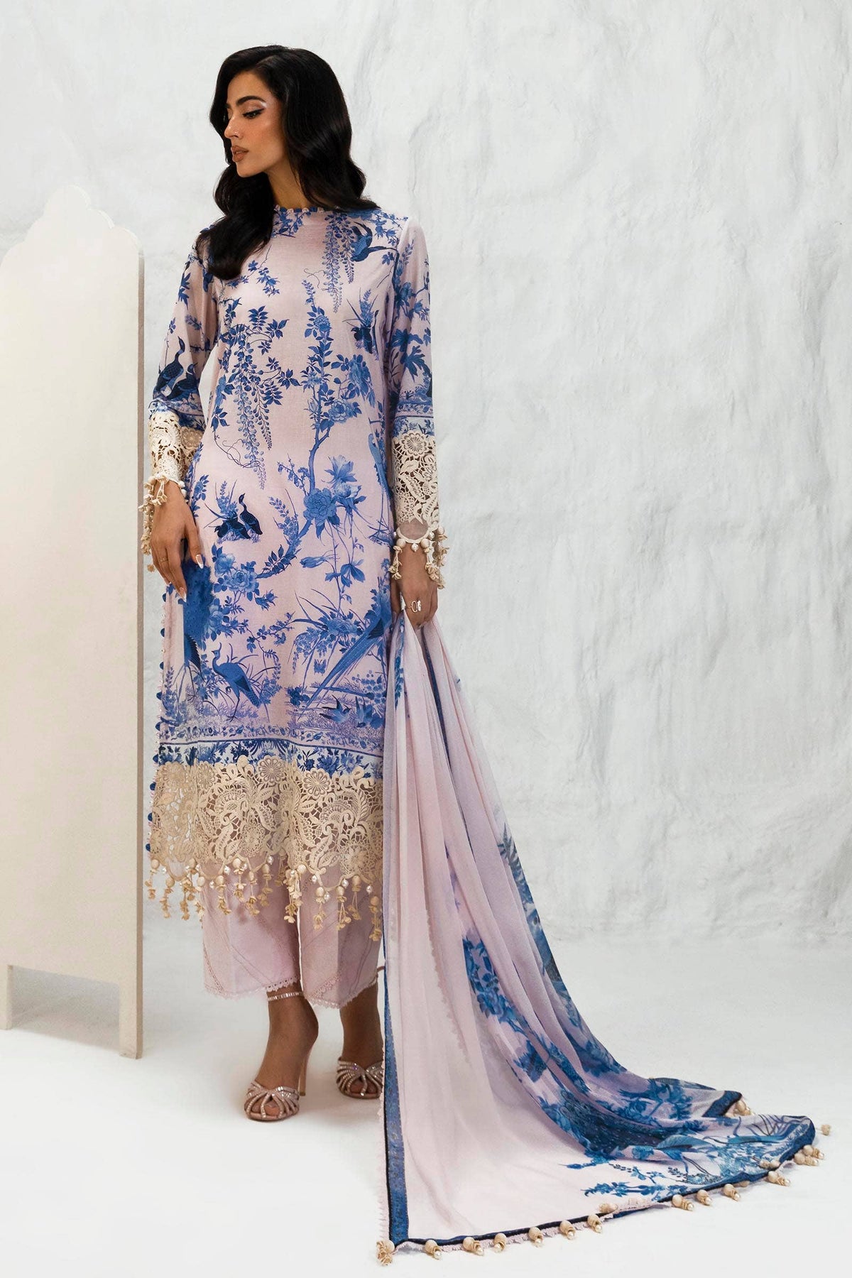 Sana Safinaz | Muzlin Summer 24 | 004B-CI - Waniyas