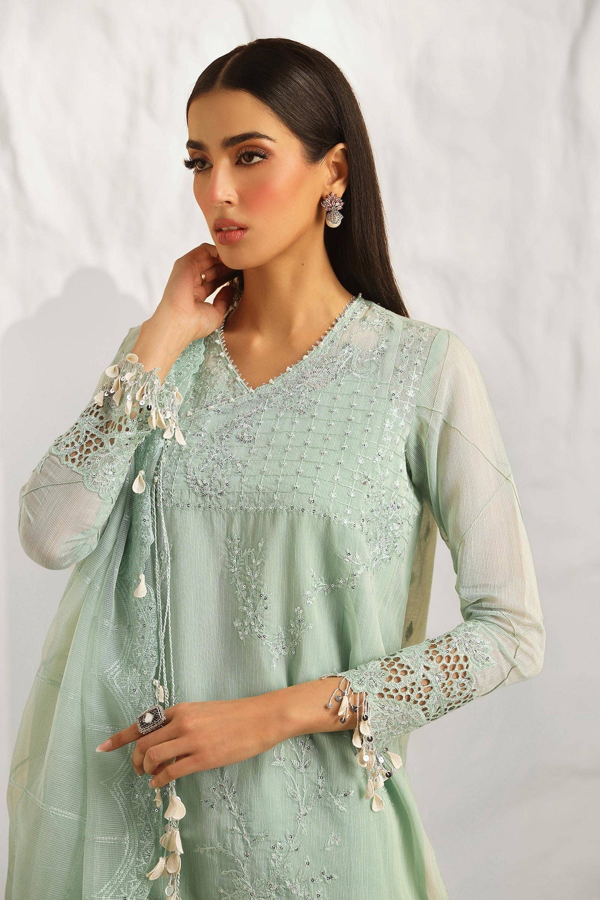 Sana Safinaz | Muzlin Summer 24 | 020B-CV - Waniyas