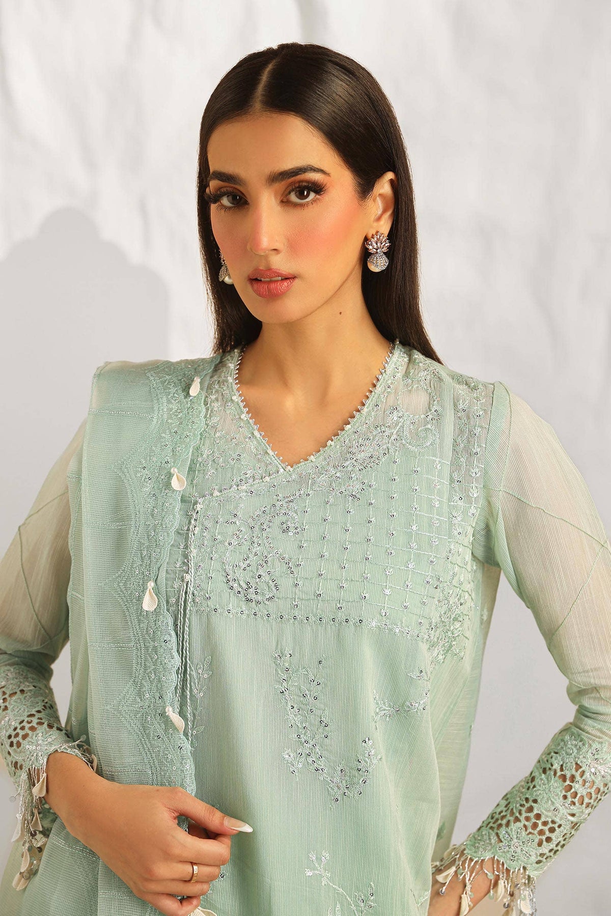 Sana Safinaz | Muzlin Summer 24 | 020B-CV - Waniyas