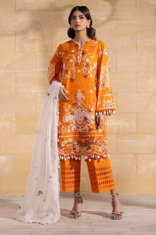 Sana Safinaz | Muzlin Spring 25 | M251-004B-3CT by Maria Faisal - Registered Vendor of : Sana Safinaz - type : Ladies Clothes - 100% original wedding dresses