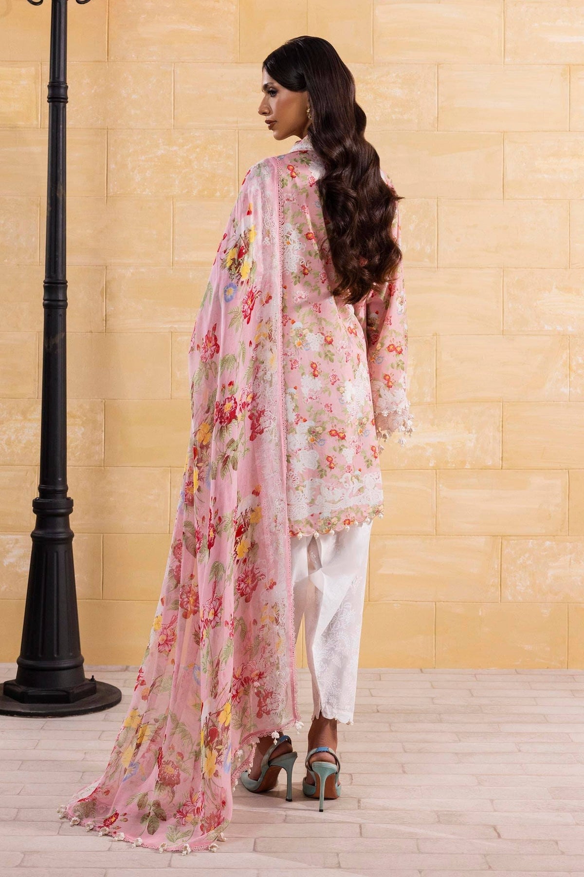 Sana Safinaz | Muzlin Spring 25 | M251-007A-3CI by Maria Faisal - Registered Vendor of : Sana Safinaz - type : Ladies Clothes - 100% original wedding dresses