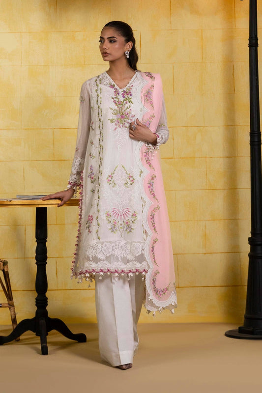 Sana Safinaz | Muzlin Spring 25 | M251-009A-3CT by Maria Faisal - Registered Vendor of : Sana Safinaz - type : Ladies Clothes - 100% original wedding dresses