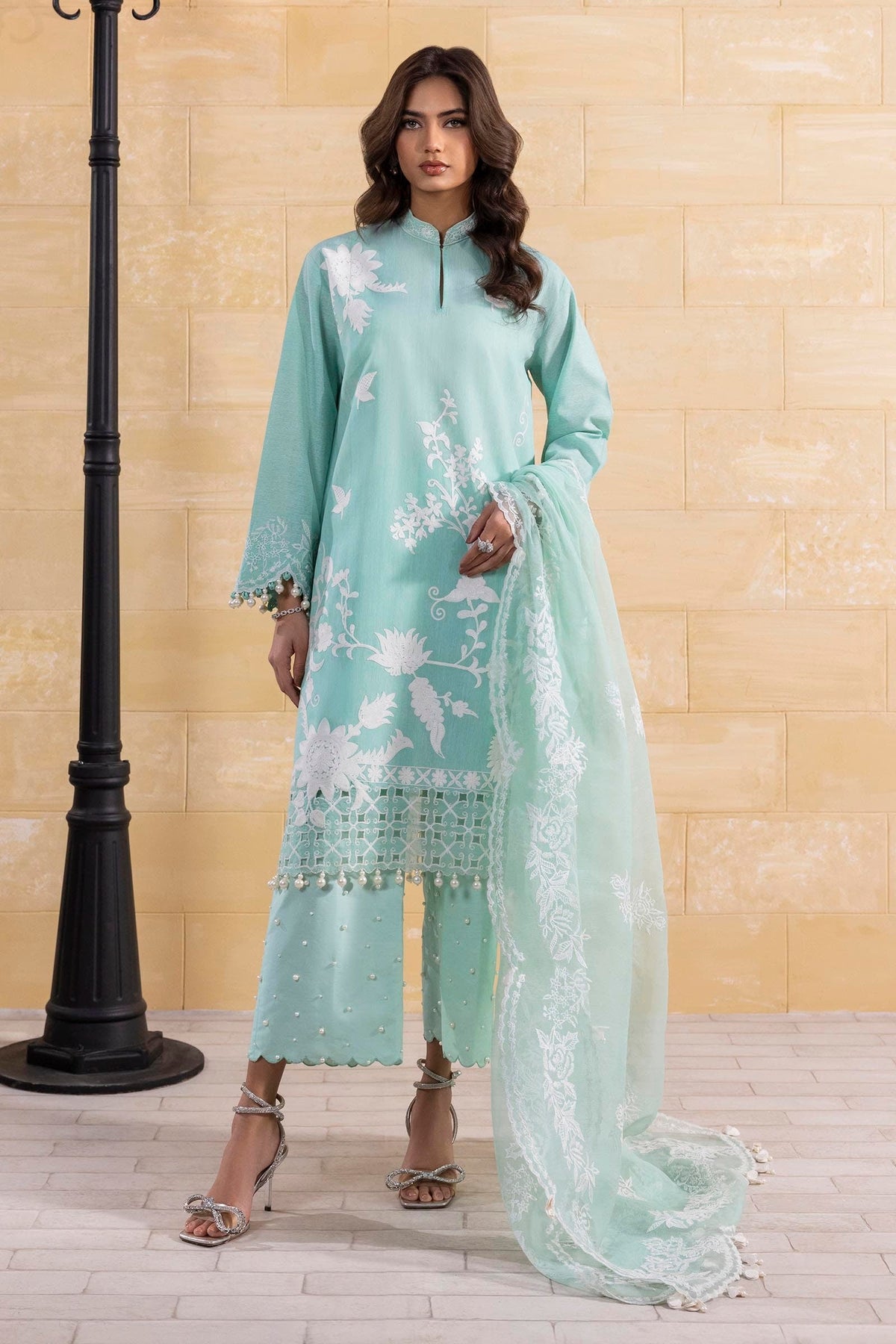Sana Safinaz | Muzlin Spring 24 | M251-015B-3CJ - Ladies Clothes - Maria Faisal