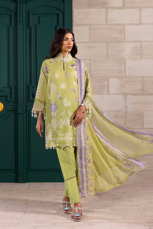 Sana Safinaz | Muzlin Spring 25 | M251-029B-3CI by Maria Faisal - Registered Vendor of : Sana Safinaz - type : Ladies Clothes - 100% original wedding dresses