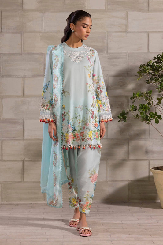 Sana Safinaz | Muzlin Spring 25 | M251-030A-3CI by Maria Faisal - Registered Vendor of : Sana Safinaz - type : Ladies Clothes - 100% original wedding dresses
