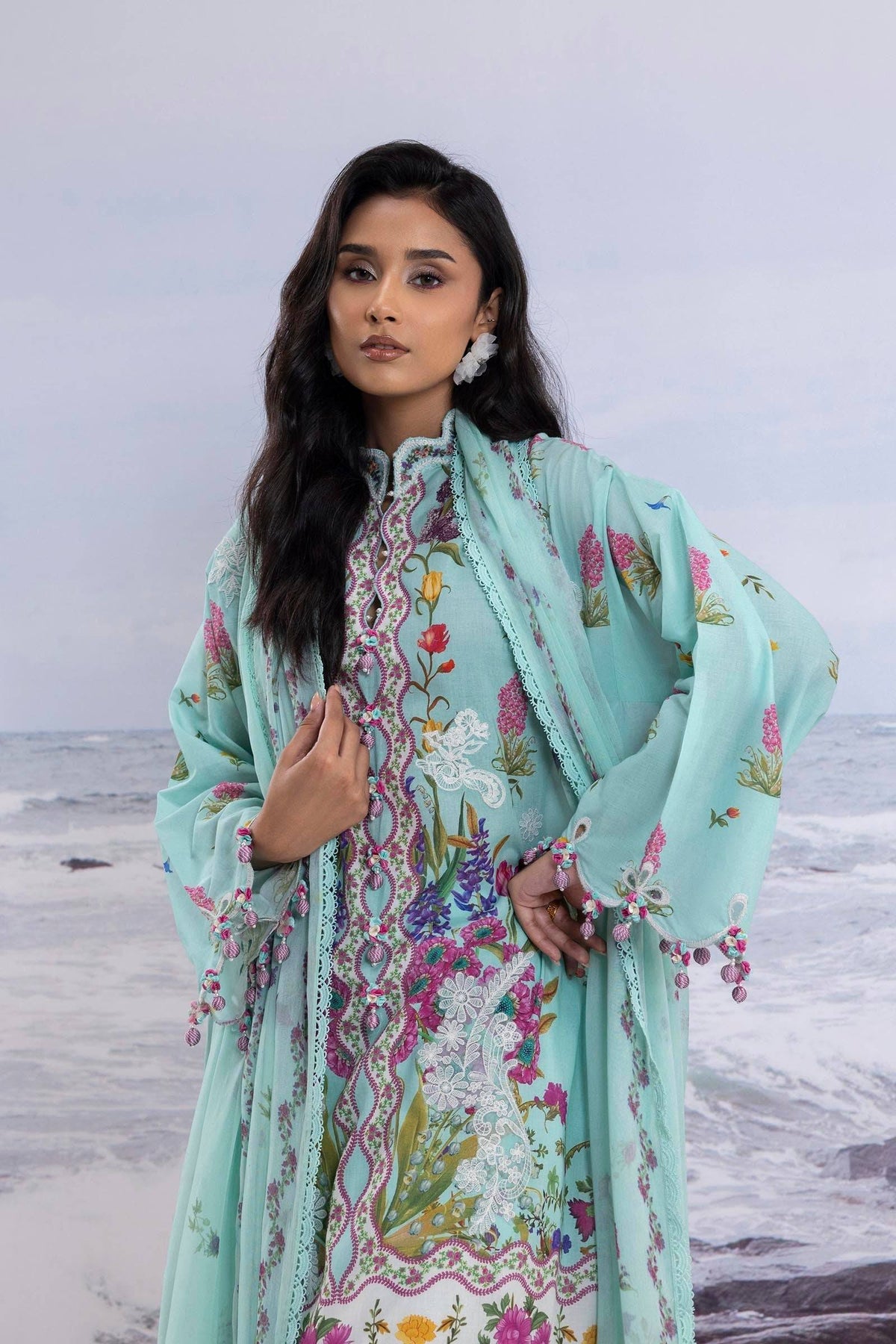 Sana Safinaz | Muzlin Summer 25 | 001B by Maria Faisal - Registered Vendor of : Sana Safinaz - type : Ladies Clothes - 100% original wedding dresses