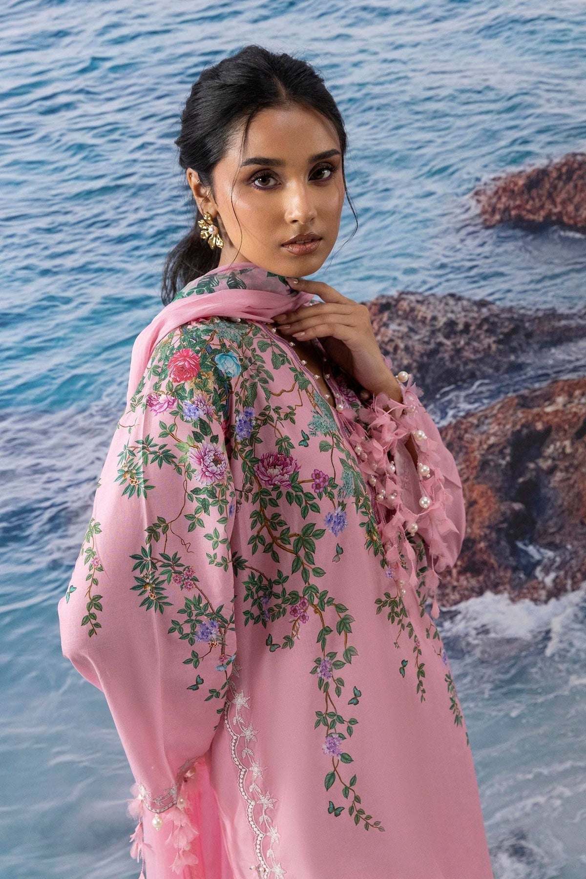 Sana Safinaz | Muzlin Summer 25 | 002A by Maria Faisal - Registered Vendor of : Sana Safinaz - type : Ladies Clothes - 100% original wedding dresses