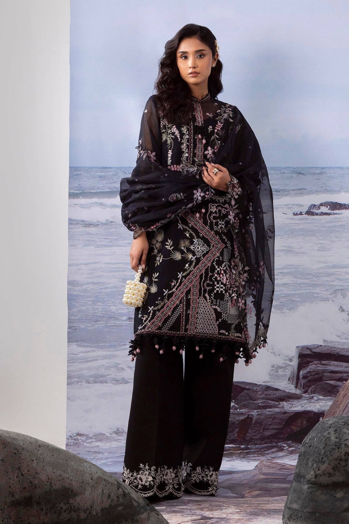 Sana Safinaz | Muzlin Summer 25 | 014A by Maria Faisal - Registered Vendor of : Sana Safinaz - type : Ladies Clothes - 100% original wedding dresses