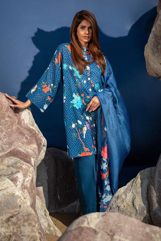 Sana Safinaz | Mahay Spring 24 | H241-013B-2BK - Ladies Clothes - Maria Faisal