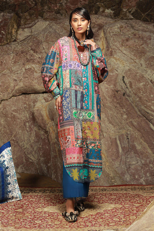 Sana Safinaz | Mahay Spring 24 | H241-014B-2C - Ladies Clothes - Maria Faisal