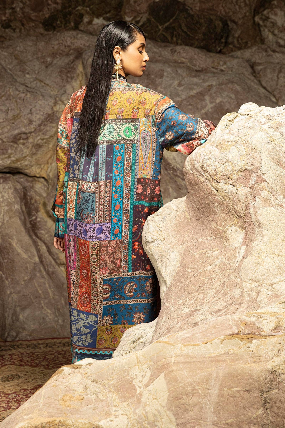 Sana Safinaz | Mahay Spring 24 | H241-014B-2C - Ladies Clothes - Maria Faisal