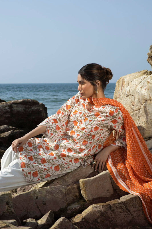 Sana Safinaz | Mahay Spring 24 | H241-002B-2BI - Ladies Clothes - Maria Faisal