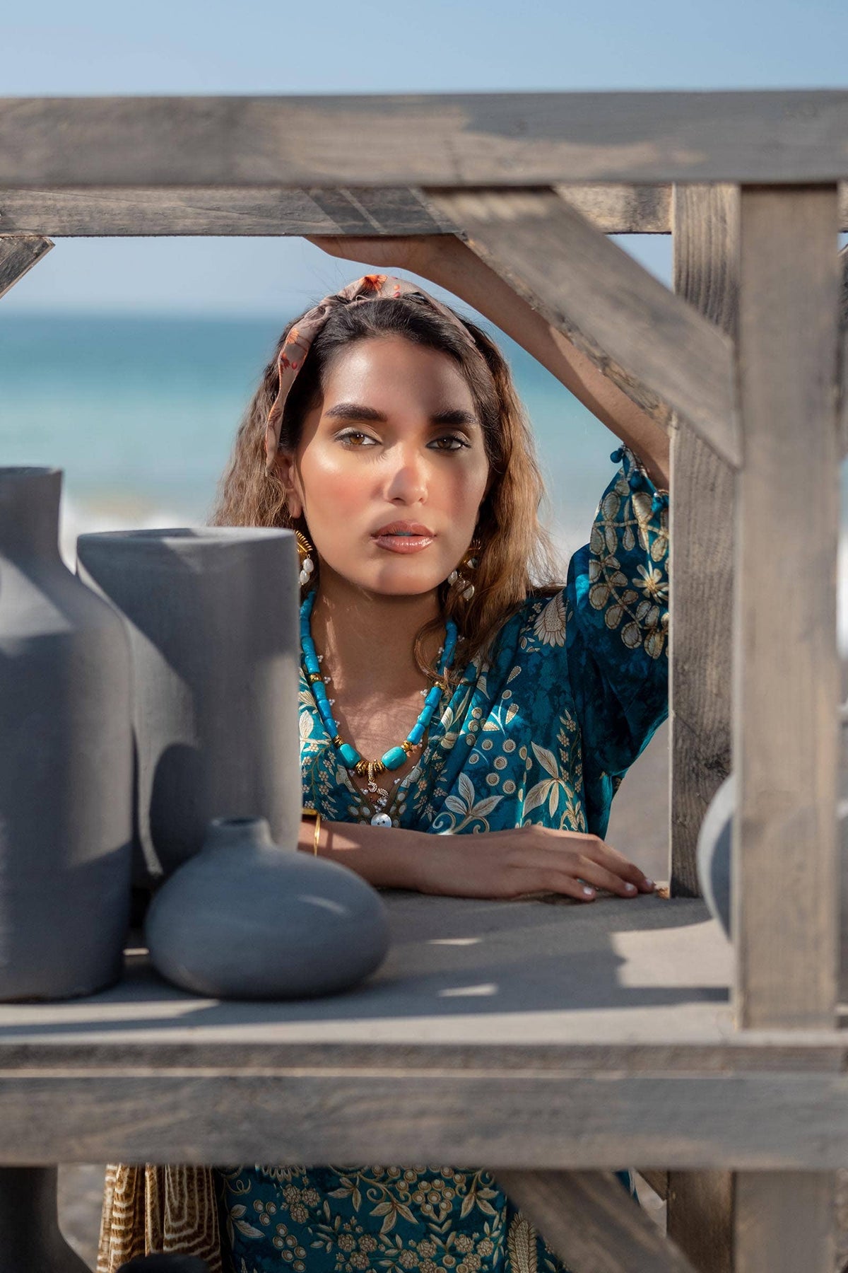 Sana Safinaz | Mahay Spring 24 | H241-018B-2BG - Ladies Clothes - Maria Faisal