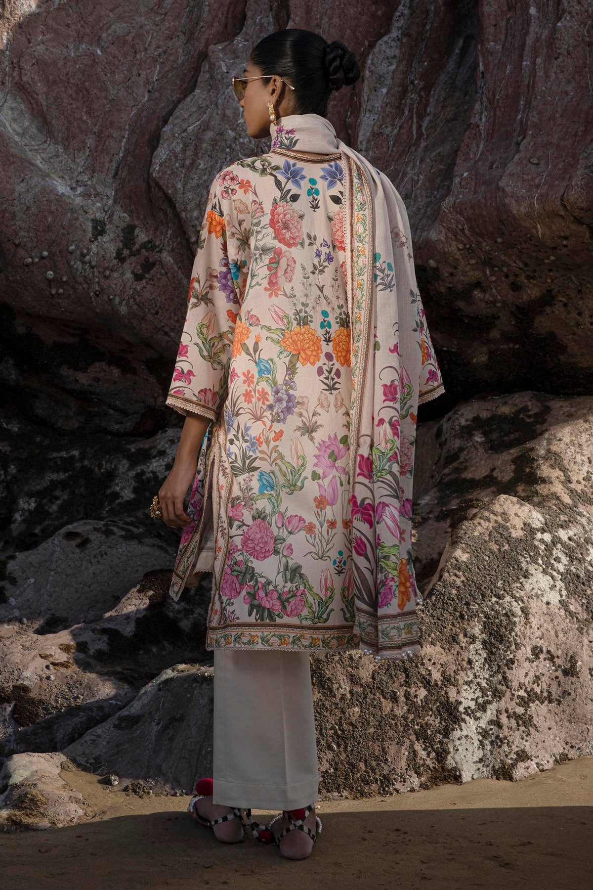 Sana Safinaz | Mahay Spring 24 | H241-019B-3CS - Ladies Clothes - Maria Faisal
