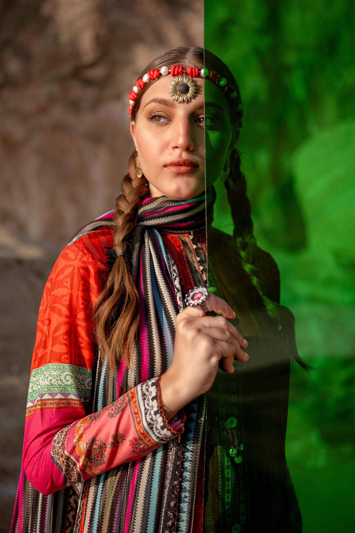Sana Safinaz | Mahay Spring 24 | H241-024B-2I - Ladies Clothes - Maria Faisal