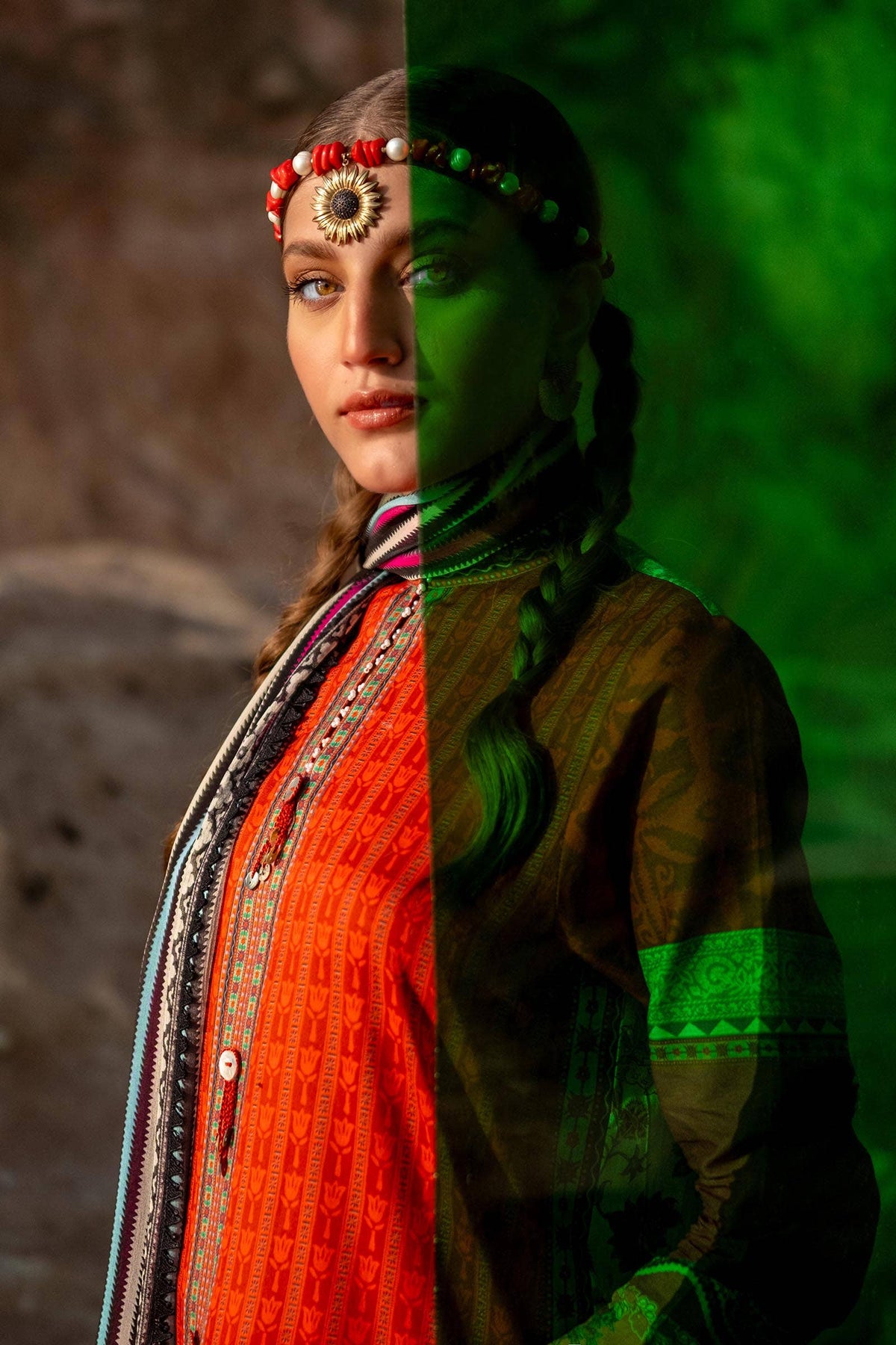 Sana Safinaz | Mahay Spring 24 | H241-024B-2I - Ladies Clothes - Maria Faisal