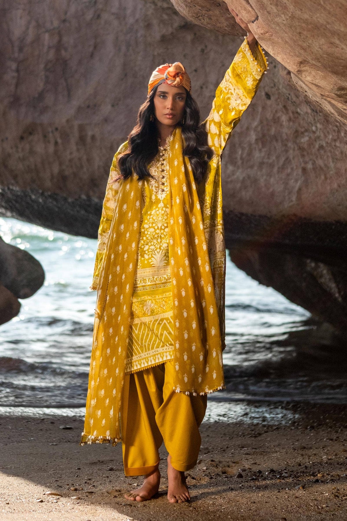 Sana Safinaz | Mahay Spring 24 | H241-005B-3CI - Ladies Clothes - Maria Faisal