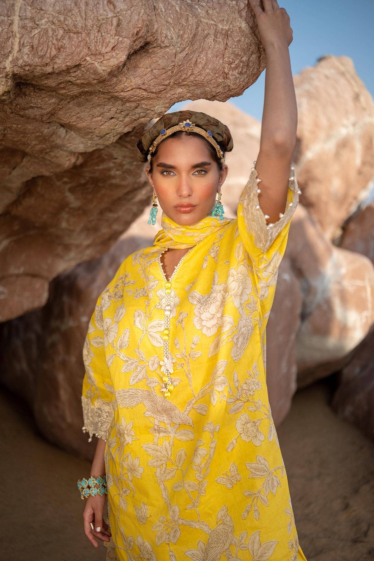 Sana Safinaz | Mahay Spring 24 | H241-001A-3CI - Ladies Clothes - Maria Faisal