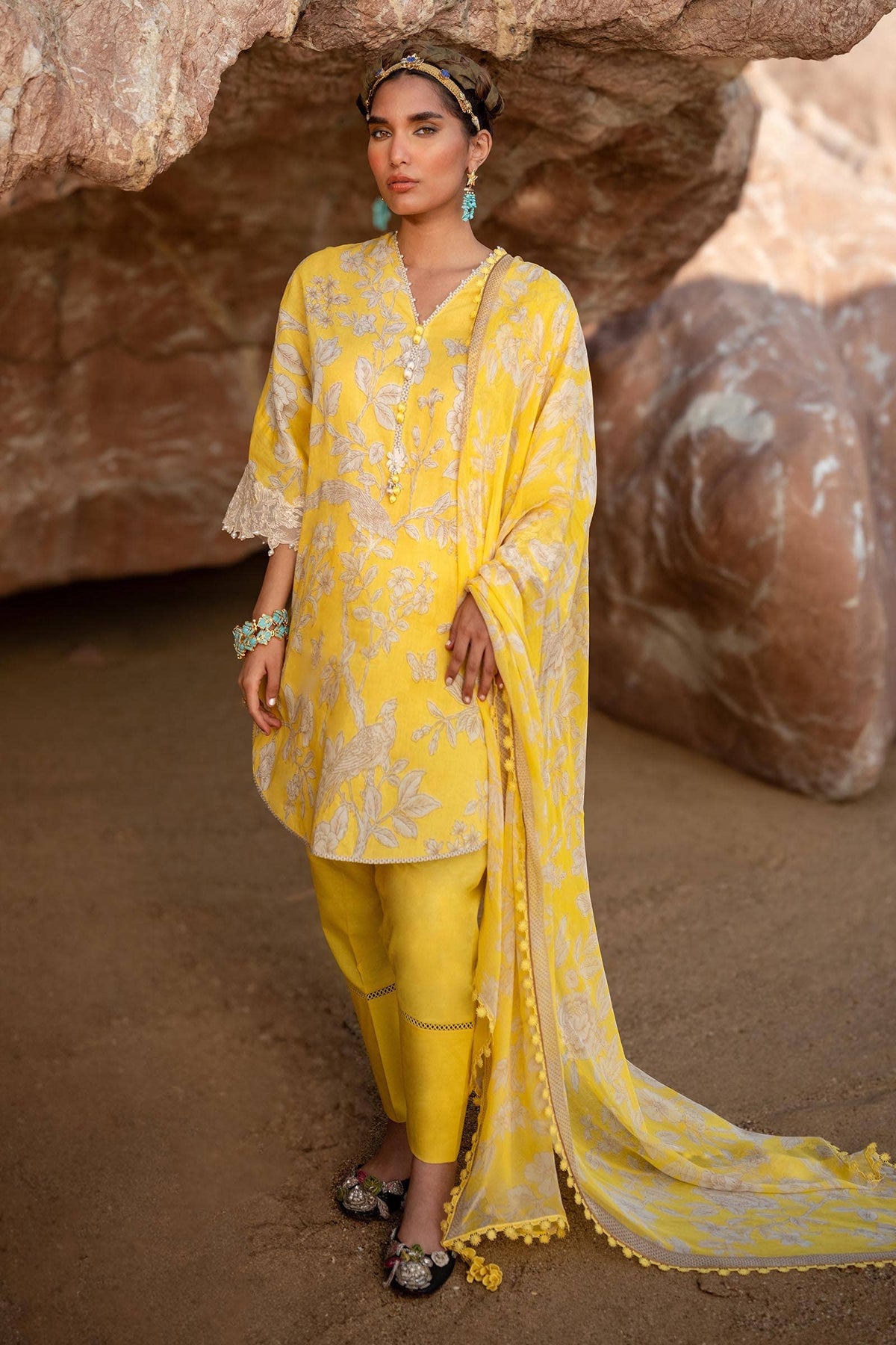 Sana Safinaz | Mahay Spring 24 | H241-001A-3CI - Ladies Clothes - Maria Faisal
