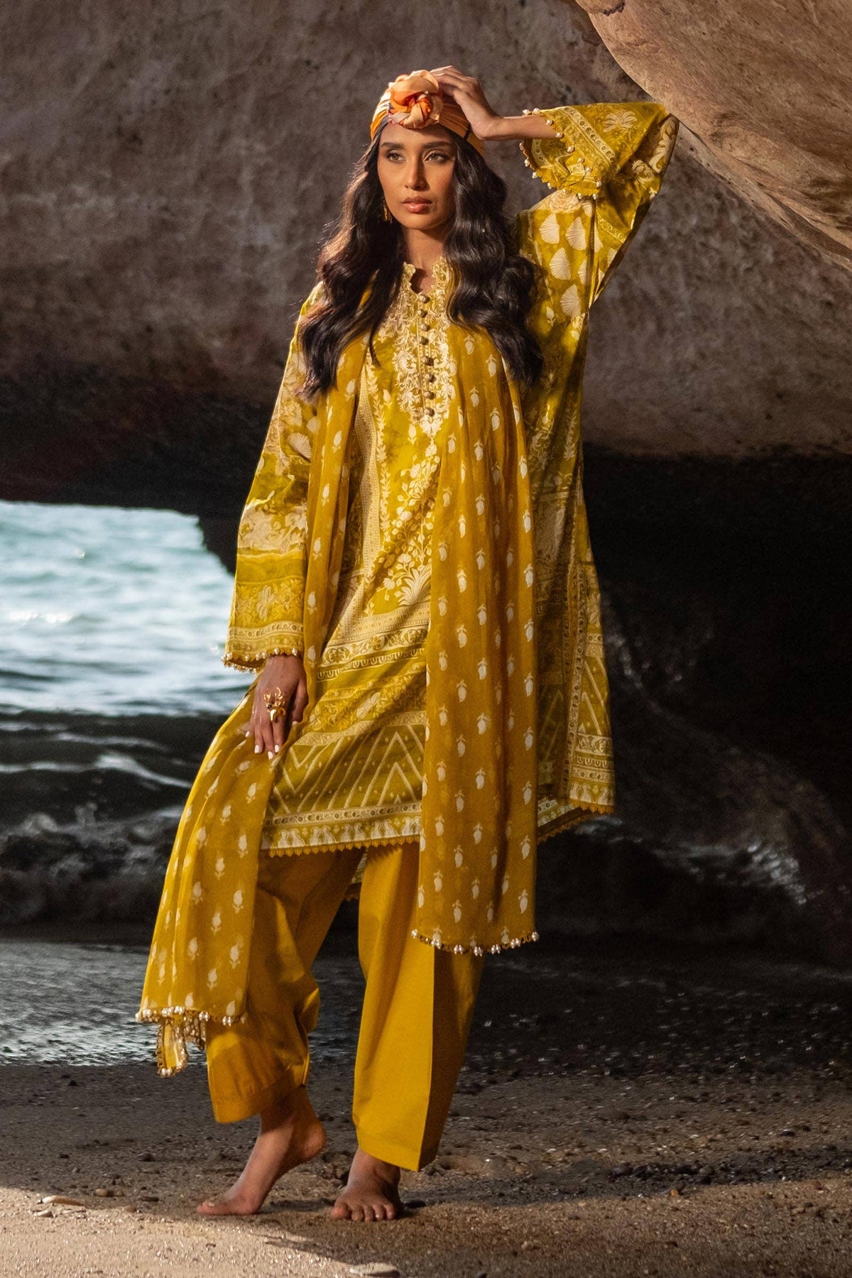 Sana Safinaz | Mahay Spring 24 | H241-005B-3CI - Ladies Clothes - Maria Faisal