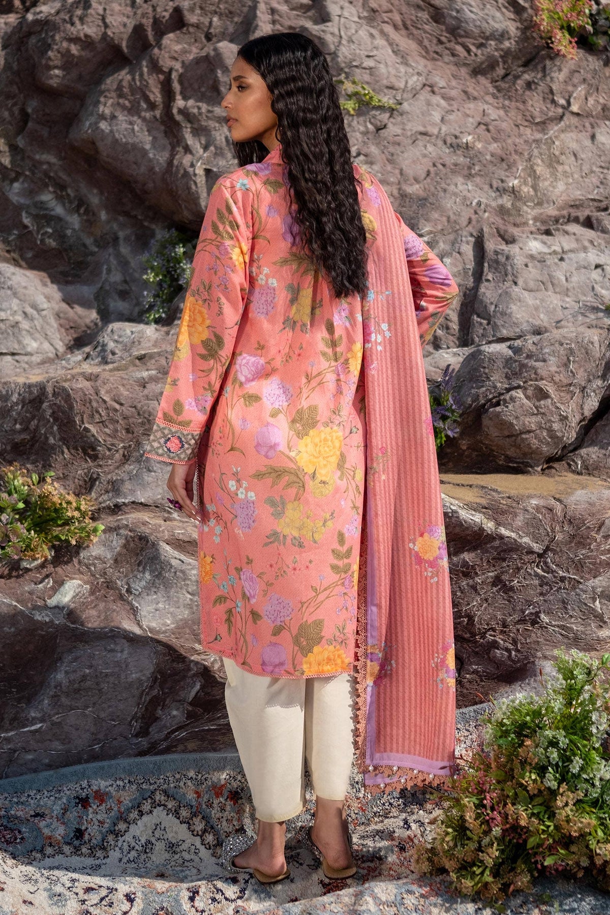 Sana Safinaz | Mahay Spring 24 | H241-007A-2S - Ladies Clothes - Maria Faisal